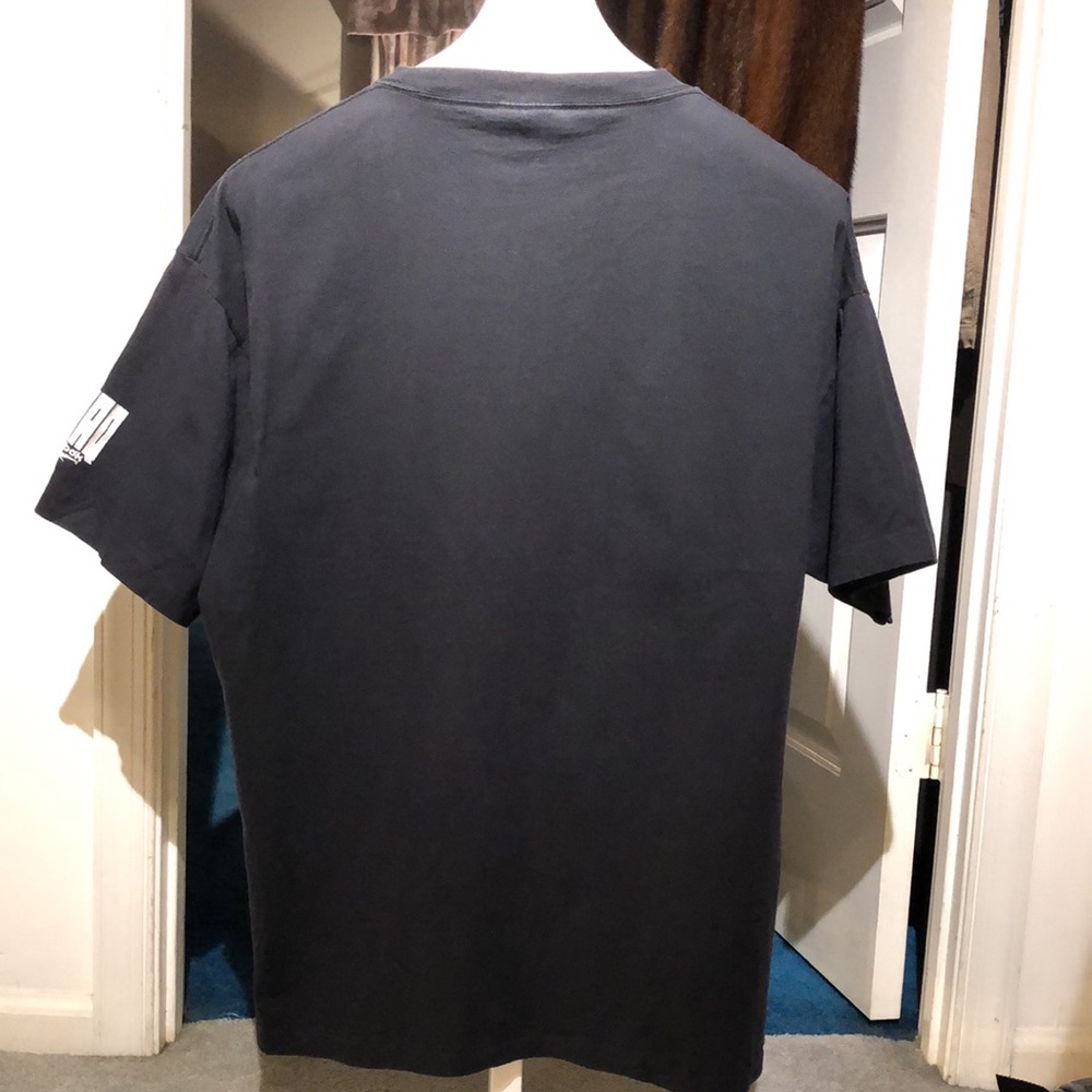 Vintage 1990 Shaq Stylish Black Graphic T-Shirt - Picture 4 of 6